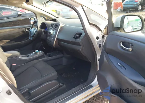 2015 Nissan Leaf S из США, поврежденный, VIN 1N4AZ0CPXFC319230